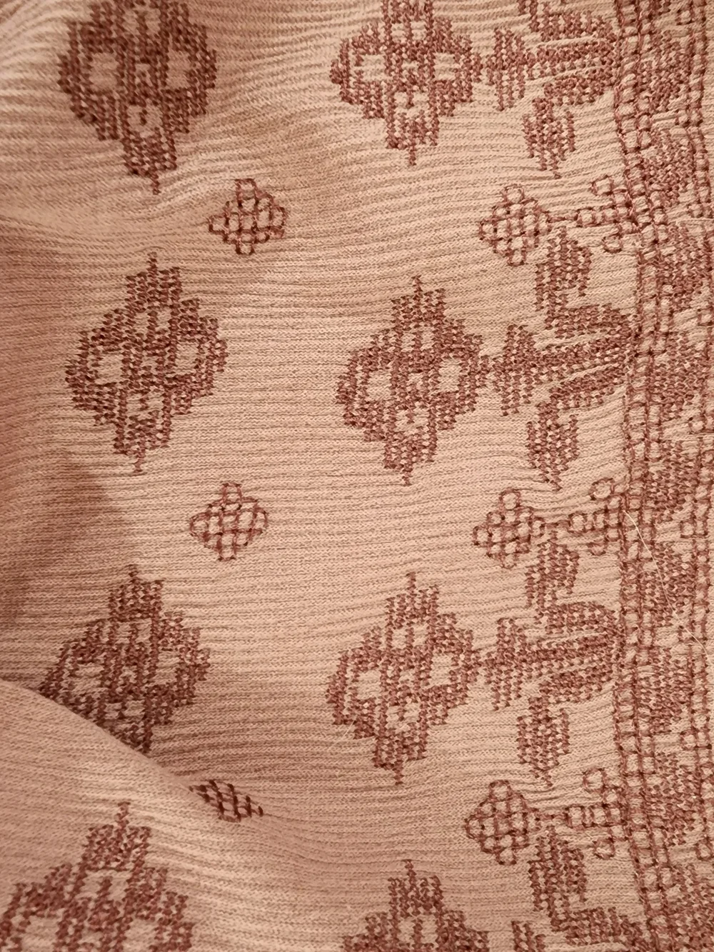 Maurices Mauve-Rose Embroidered Peasant Tunic - Picture 5 of 7